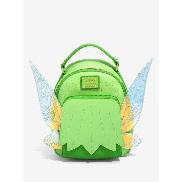 Loungefly Handbags - 𝅺Loungefly Disney Peter Pan Tinkerbell wings figural backpack
